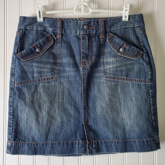 Tommy Hilfiger Jean Skirt Women's Sz 6 - Picture 2 of 3